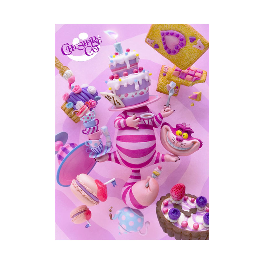 sisa 3Dポストカード チェシャ猫のティーパーティ S3569 | 2026年版