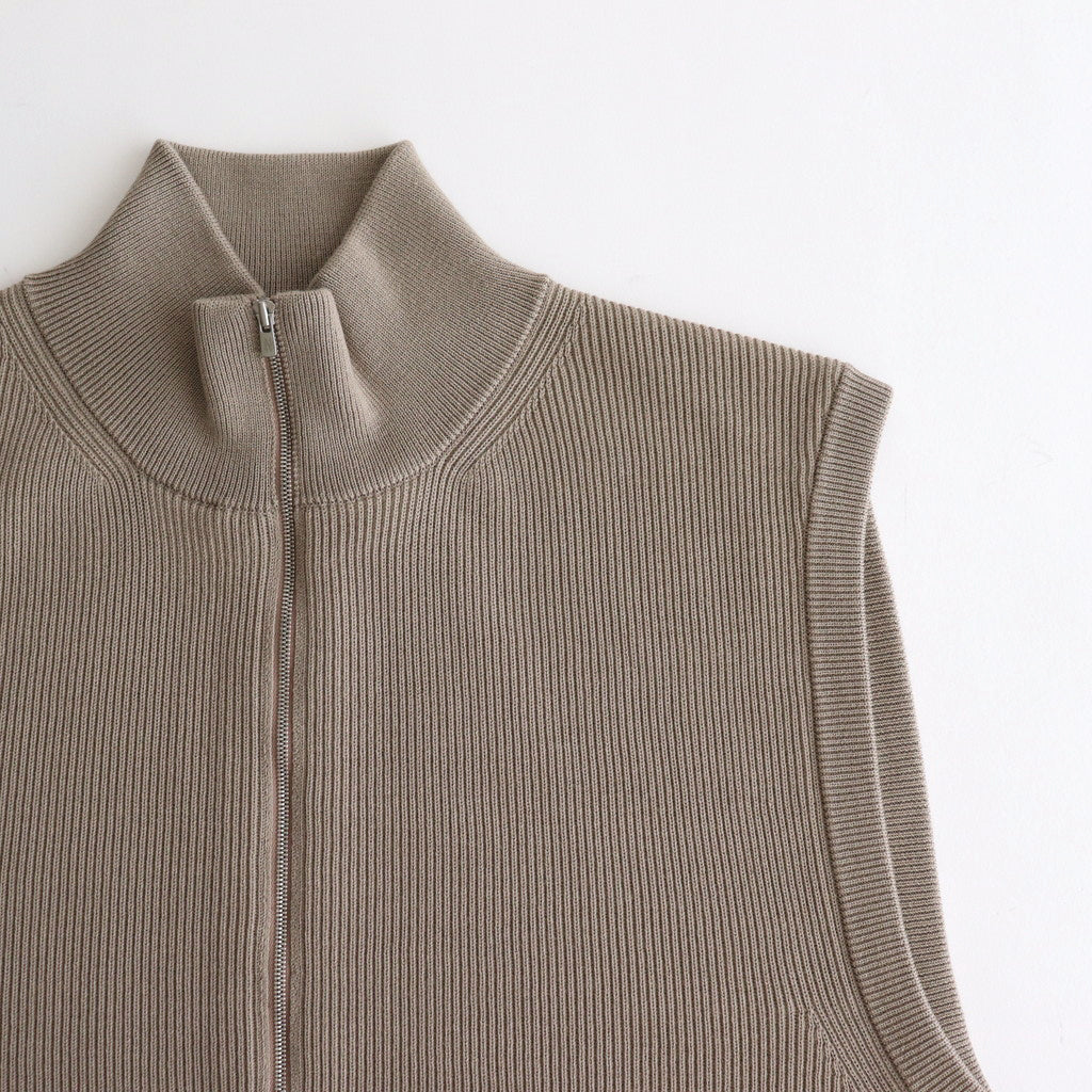 SUPER HIGH TWIST WOOL DRIVERS VEST #GREIGE [BN-24FM-032] – Diffusion