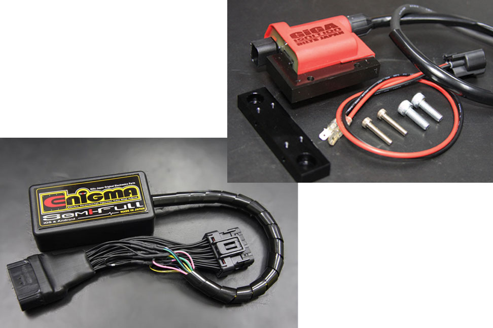 Enigma SemiFull with GIGAイグニションコイル HONDA グロム(JC61