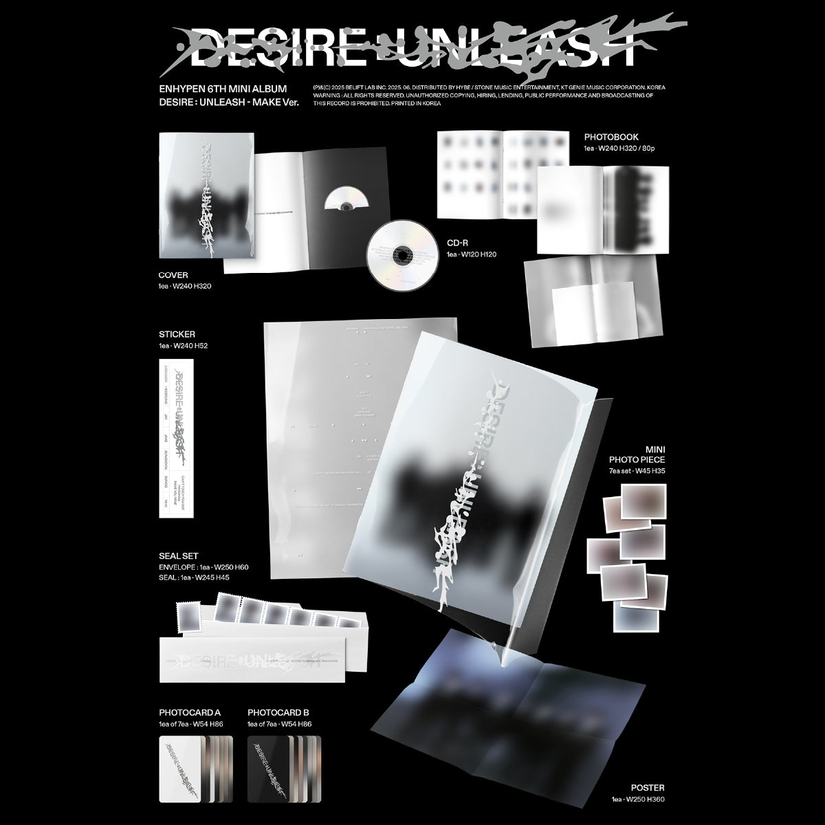 DESIRE : UNLEASH - ENHYPEN Store