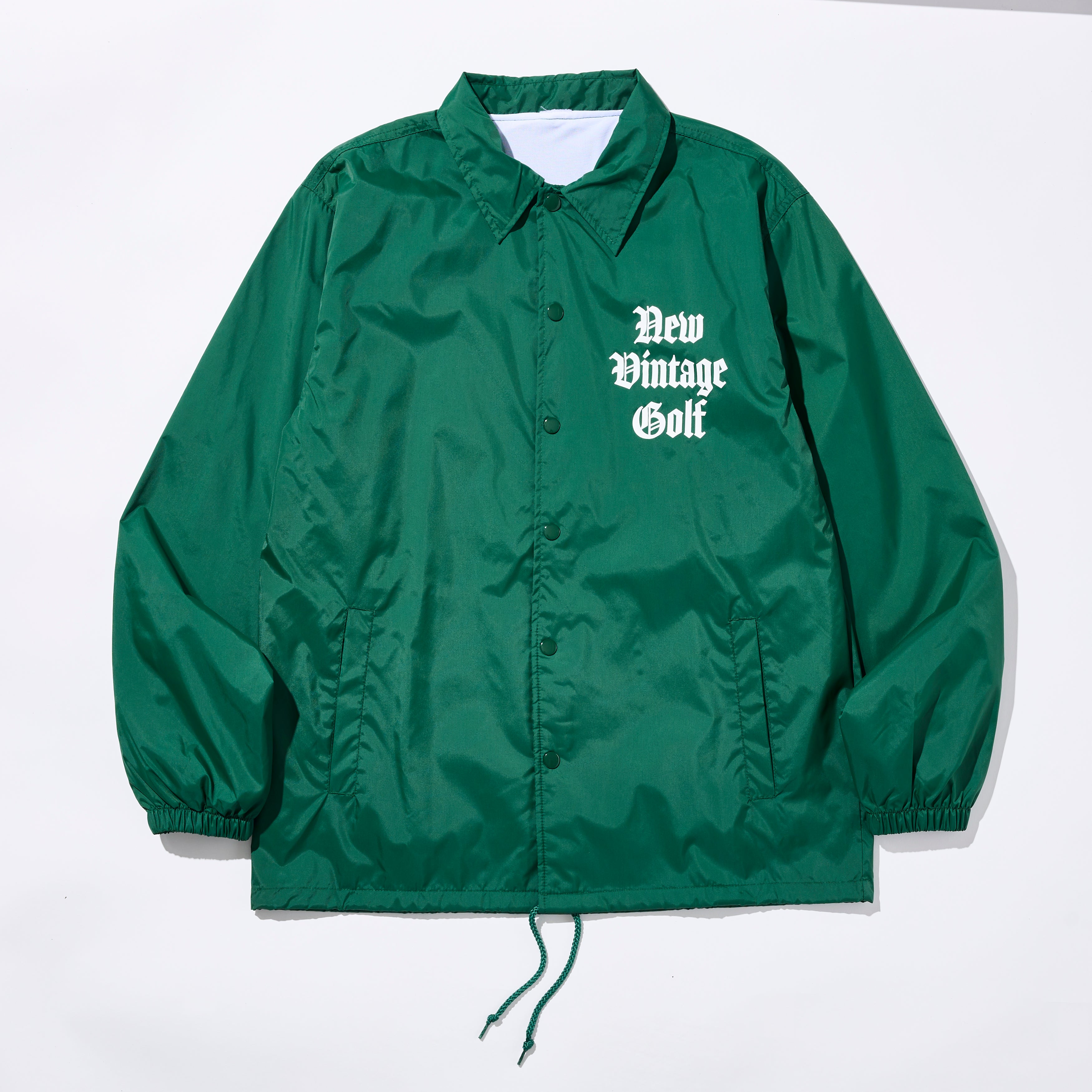 NEW VINTAGE GOLF］バックプリントコーチジャケット – FUNQTEN