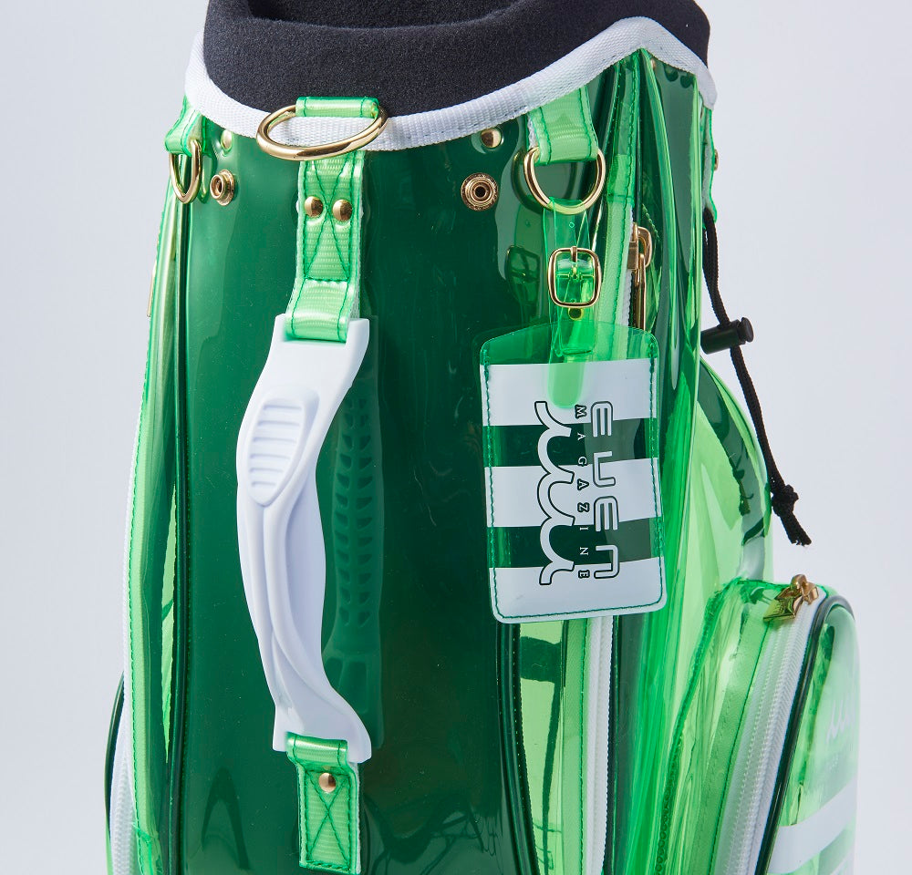 ムータマリン別注］クリアキャディバッグ ターフグリーン – FUNQTEN