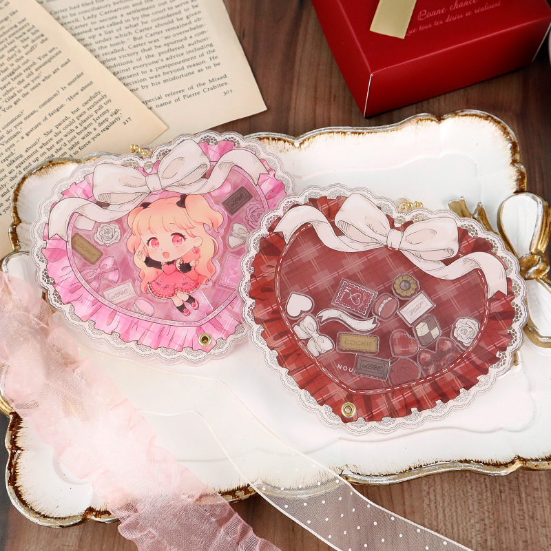 クラシックチェックハートアクリルフレーム ブラウン| FUKUYA ONLINE