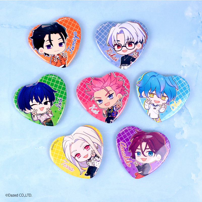 カリスマ×fanfancy+ ハート缶バッジ BOX| FUKUYA ONLINE フクヤオンライン