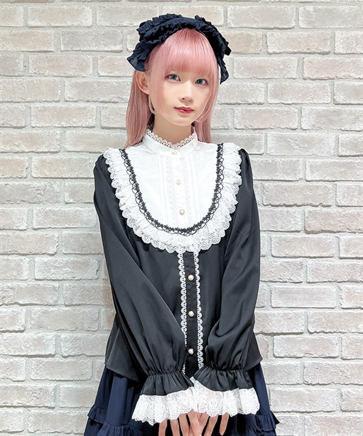 ヨーク切り替えブラウス | axes femme online shop