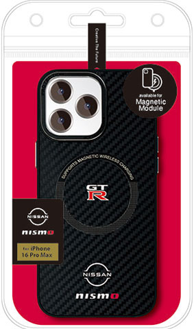 Z nismo iPhone16 Pro Max用 MagSafe対応 スリムカーボン 背面ケース