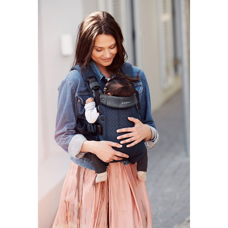 ベビーキャリア HARMONY(ハーモニー) ネイビーブルー 抱っこ紐 通販