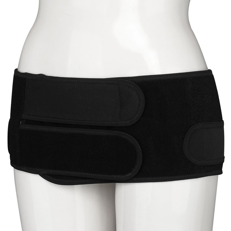 産後すぐ～] 守って締める ふわキュット産後の骨盤ベルト ブラック