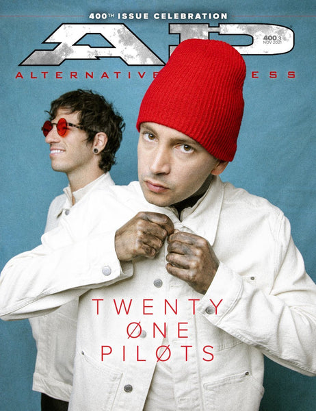 ALTERNATIVE PRESS NOVEMBER 2021 ISSUE 400 VERSION 3 FEATURING TWENTY O