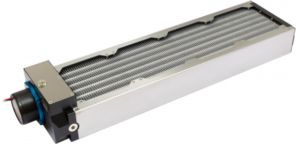 airplex modularity system 480 mm, aluminum fins, D5 pump