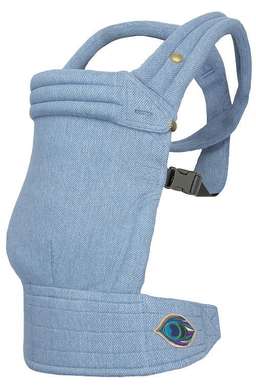 ホワイト 抱っこ紐 孔雀の目刺繍 ホワイト 抱っこ紐 孔雀の目刺繍