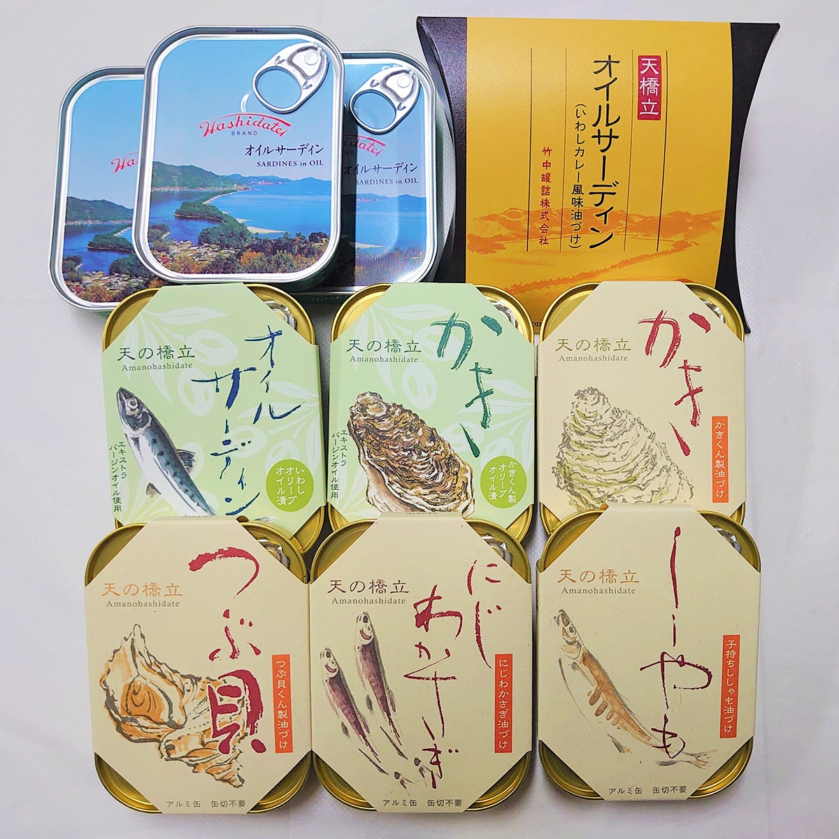 竹中罐詰】旅サラダマルシェ限定セット(10点入り) | ABCミッケ