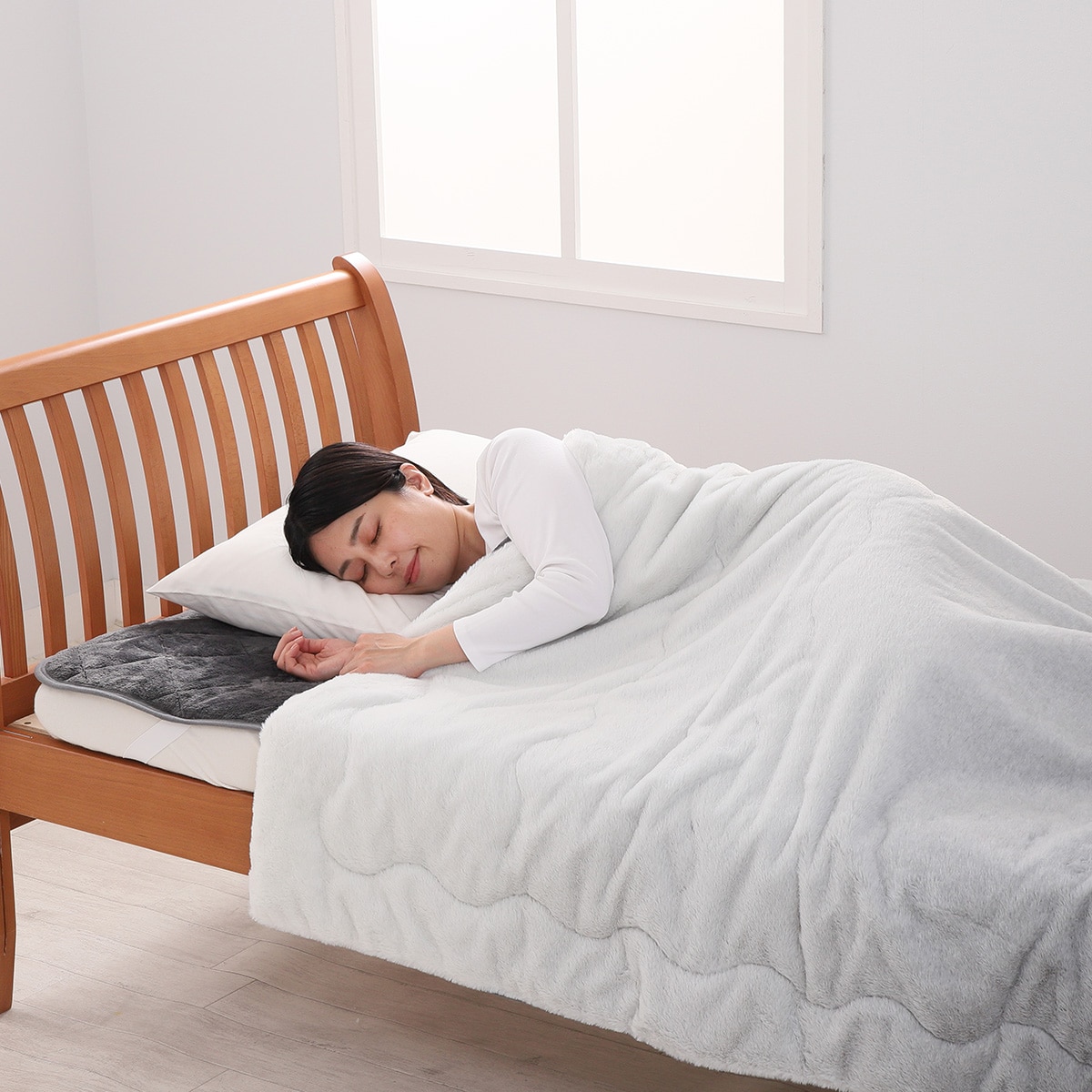 nishikawa 速暖寝具セット ホッとねる/ダブルサイズ | ABCミッケ