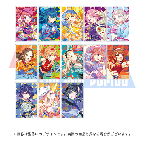 学園アイドルマスター The 2nd Period 公式キャラファイングラフ