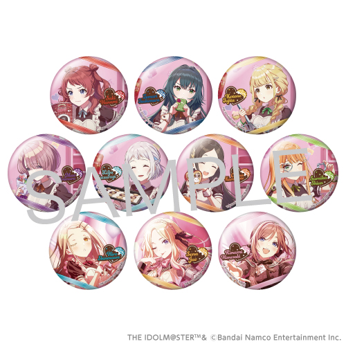 学園アイドルマスター トレーディングホログラム缶バッジ '25