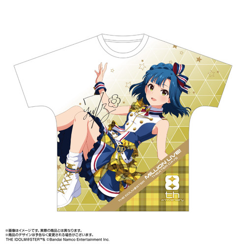 アイドルマスター ミリオンライブ！ フルカラーTシャツ 七尾百合子