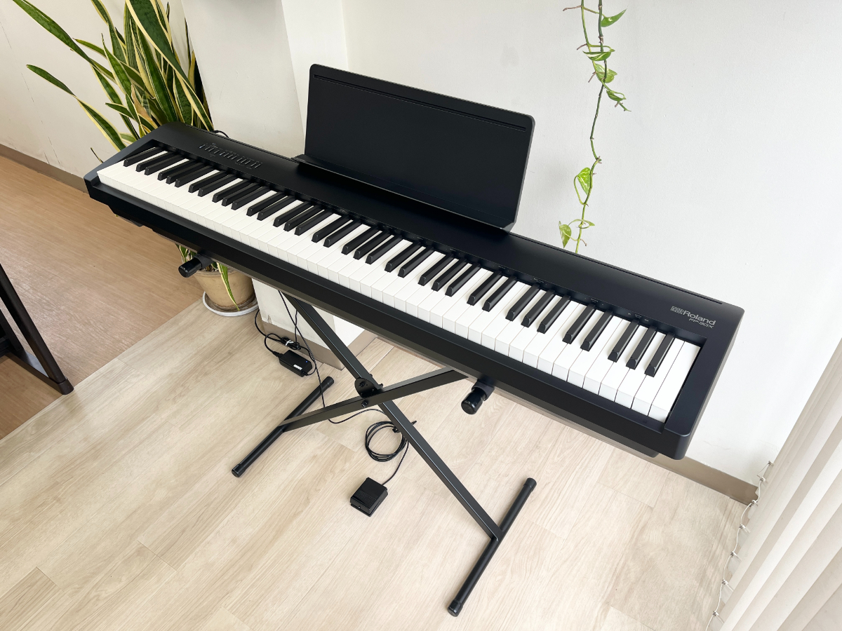 中古電子ピアノ専門店 | ローランド FP-30X-BK ブラック 中古 電子