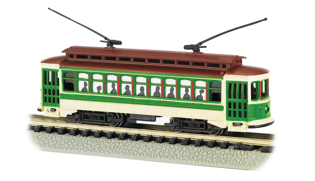Brill Trolley - Green [61093] - $87.00 : Bachmann Trains Online Store