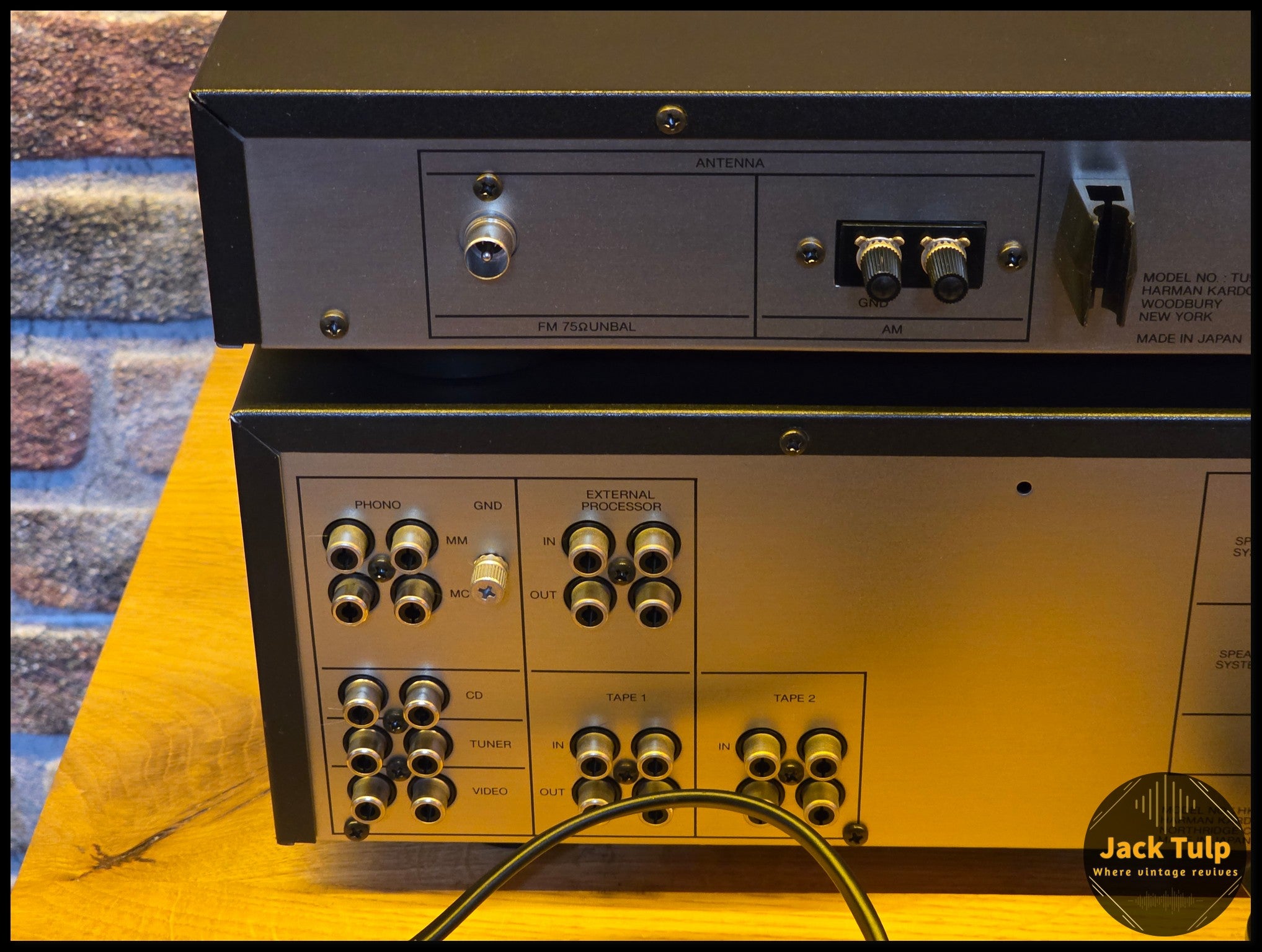 Harman Kardon HK6550 + TU9400 – Jack Tulp