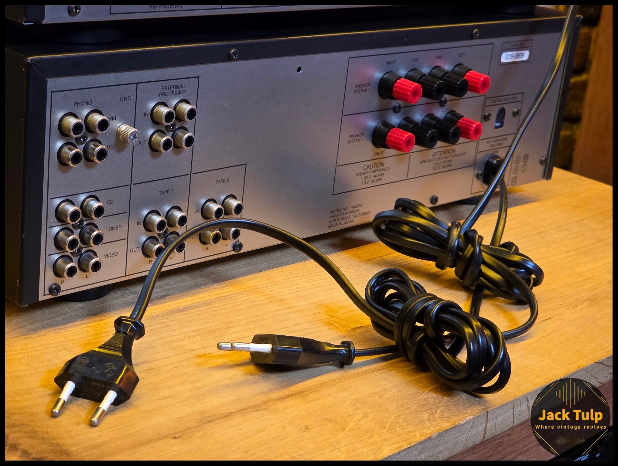 Harman Kardon HK6550 + TU9400 – Jack Tulp