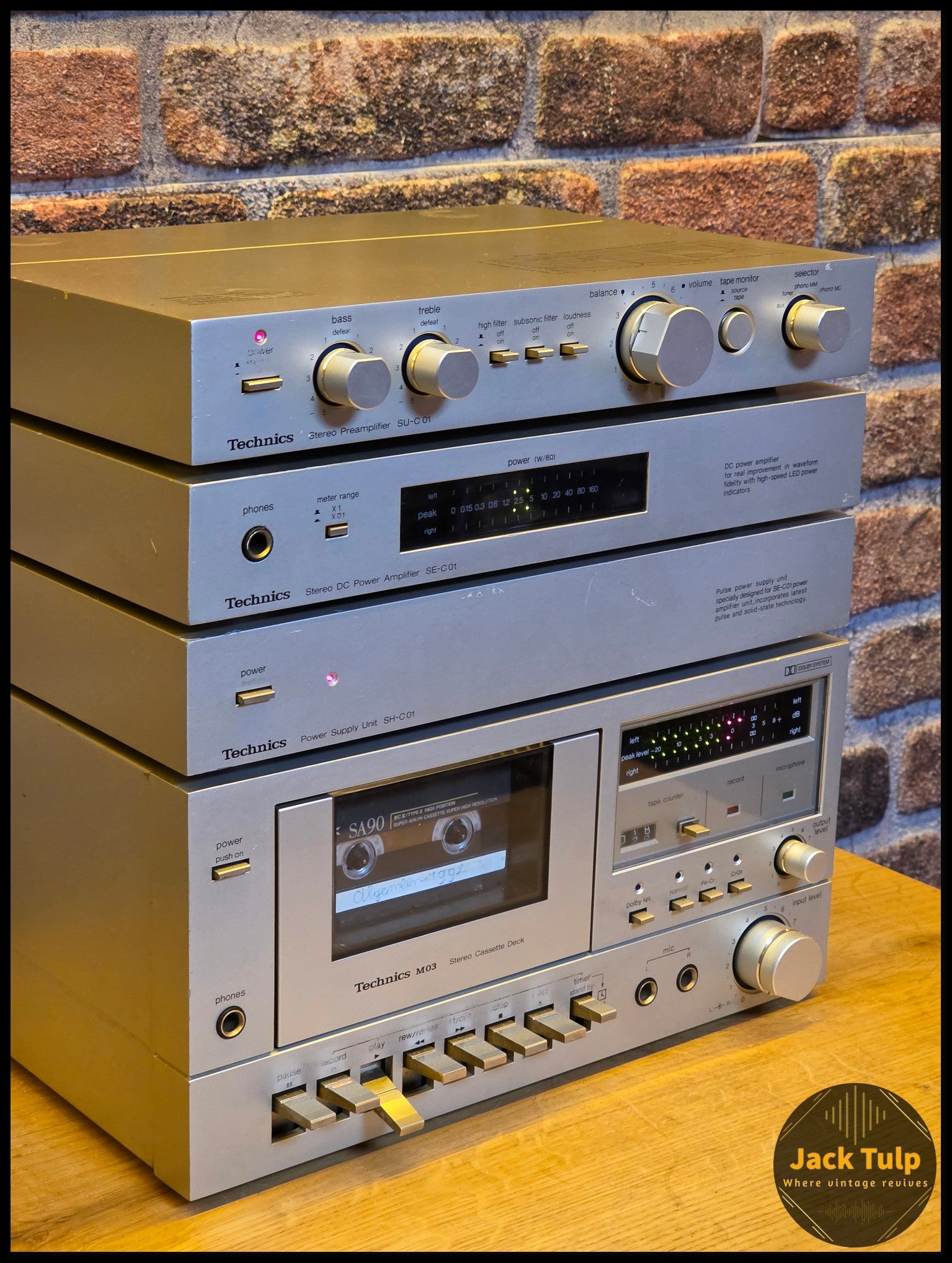 Technics C01; SU-C01 / SE-C01 / SH-C01 / RS-M03 – Jack Tulp