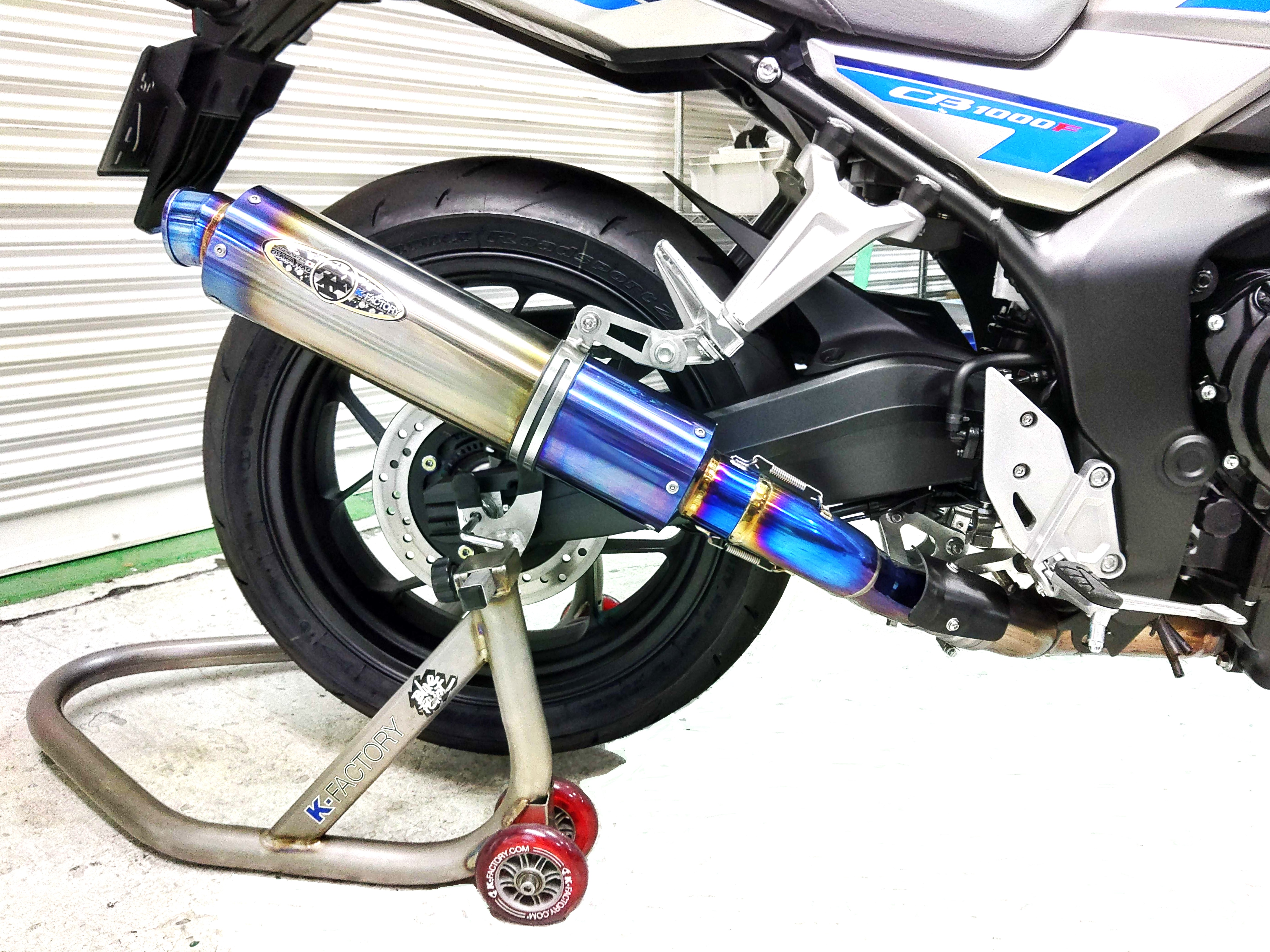 K-FACTORY ONLINE SHOP / FRCスリップオンマフラー：JMCA認証（CB1000F