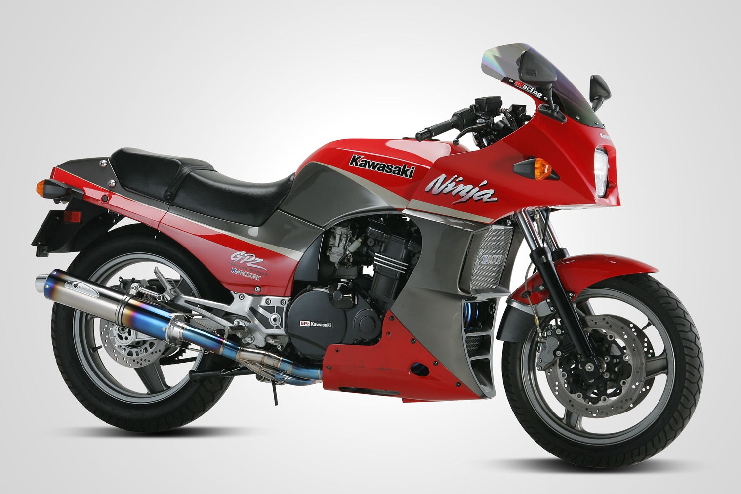 K-FACTORY ONLINE SHOP / チタンフルエキゾーストマフラー SD (GPZ900R)