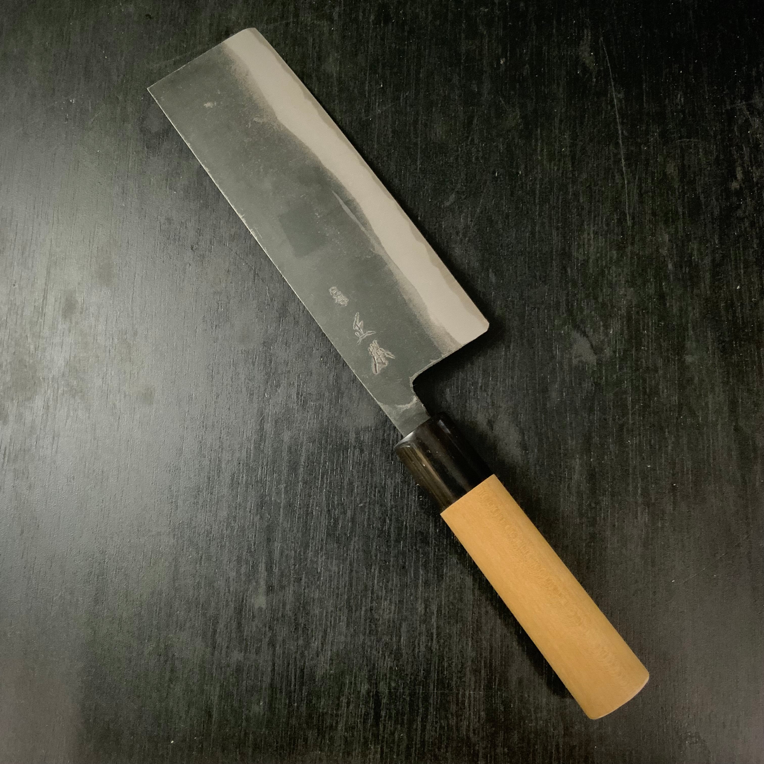 正本 マル秀 薄刃 195mm 江戸型 関東型 正本 丸秀 薄刃 195mm 江戸型