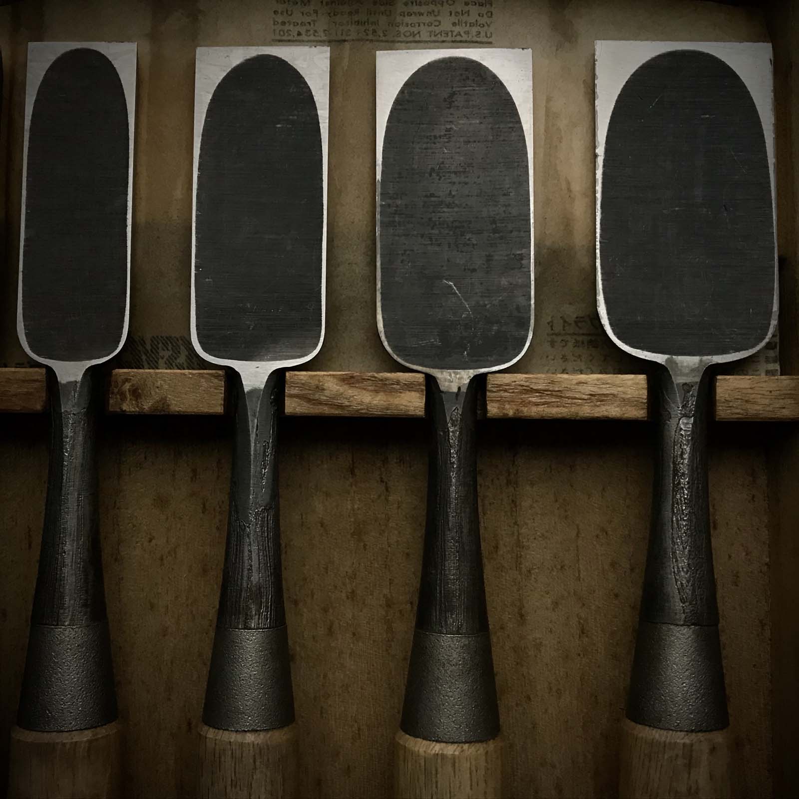 カネヒロ 材木ノミ セット 日本伝統鉄 兼弘 和鉄 叩き組鑿 六本組