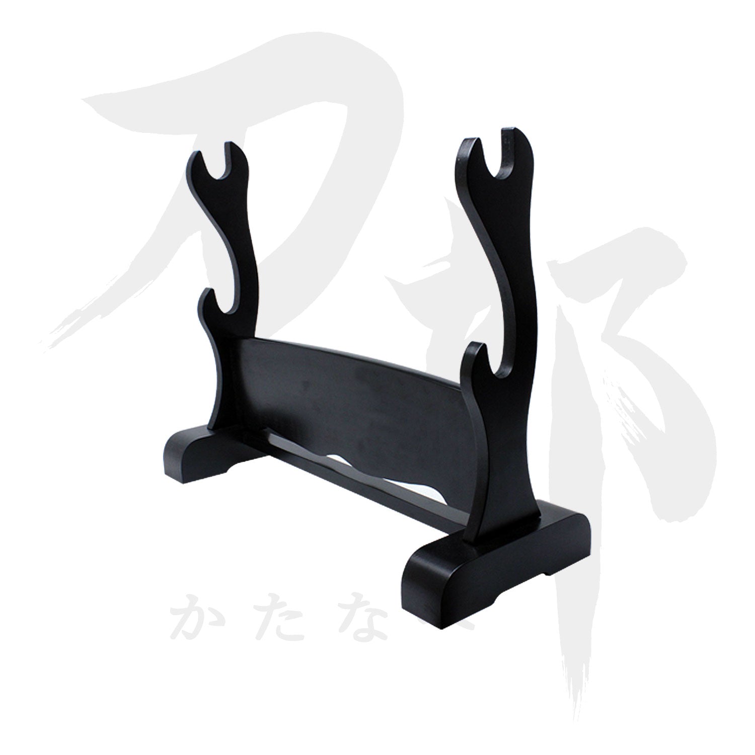 刀掛台（中） 二本掛け｜刀剣関連製品の販売 刀部 かたなべ – 刀部