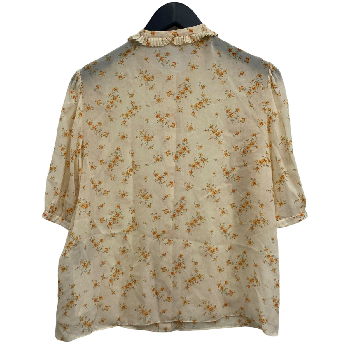 CELINE(セリーヌ) シルクシャツブラウス 2B553271P ベージュ サイズ 36