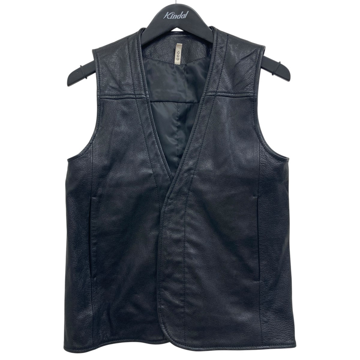 CCU(シーシーユー) CCフィリグリーレザーベストVW-02-C-GOAT-3 VW-02-C