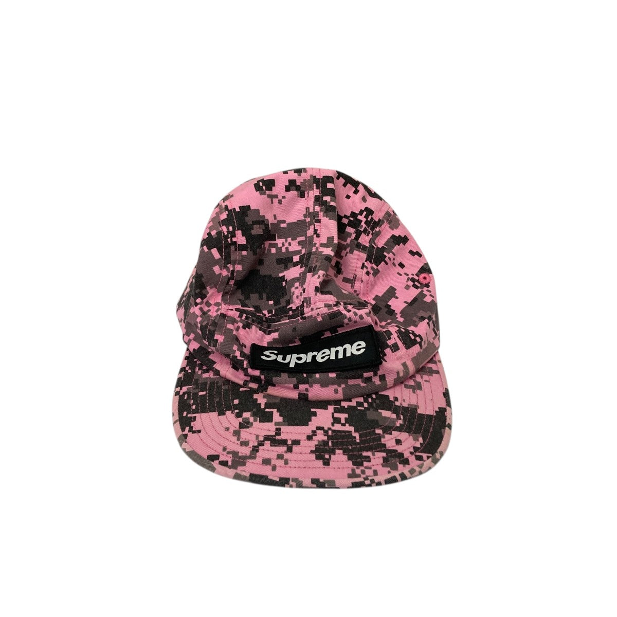 Supreme(シュプリーム) NYCO Twill Camp Cap迷彩キャップ ピンク