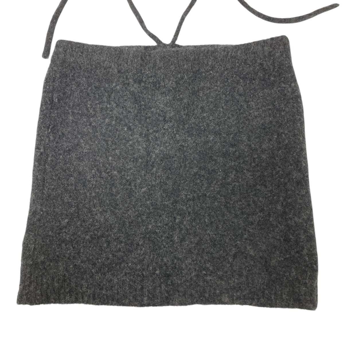 yo biotop(ビオトープ) ホルターネックニット EEM-42070-B ブラック