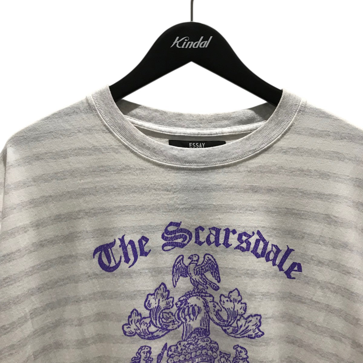 Essay(エッセイ) 25SS【Original Shadow Stripe T-shirt】ボーダーT