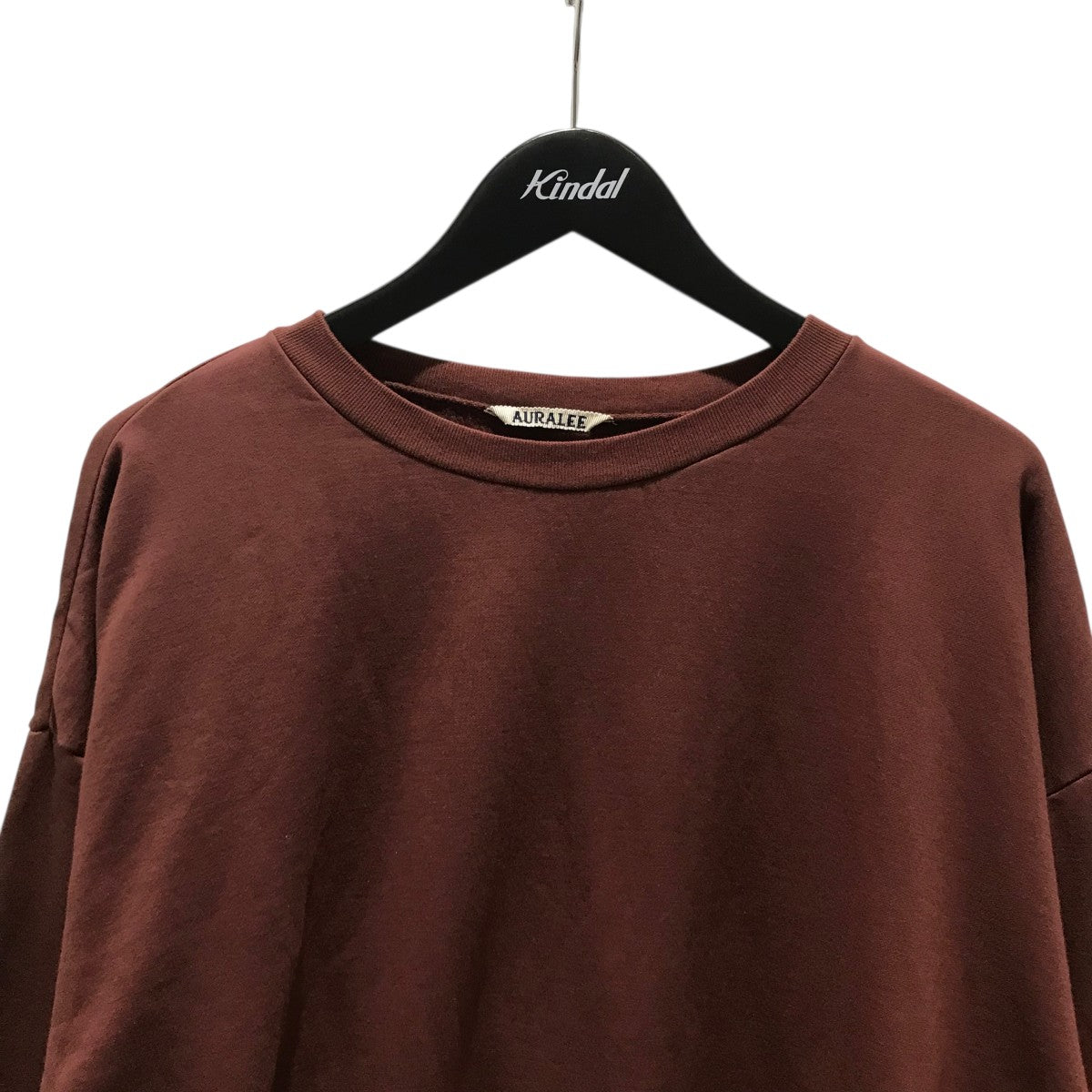 AURALEE(オーラリー) ELASTIC HIGH GAUGE SWEAT P／Oスウェット