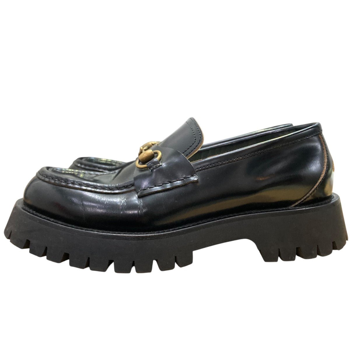 GUCCI(グッチ) ホースビットローファー576334 576334 ブラック サイズ