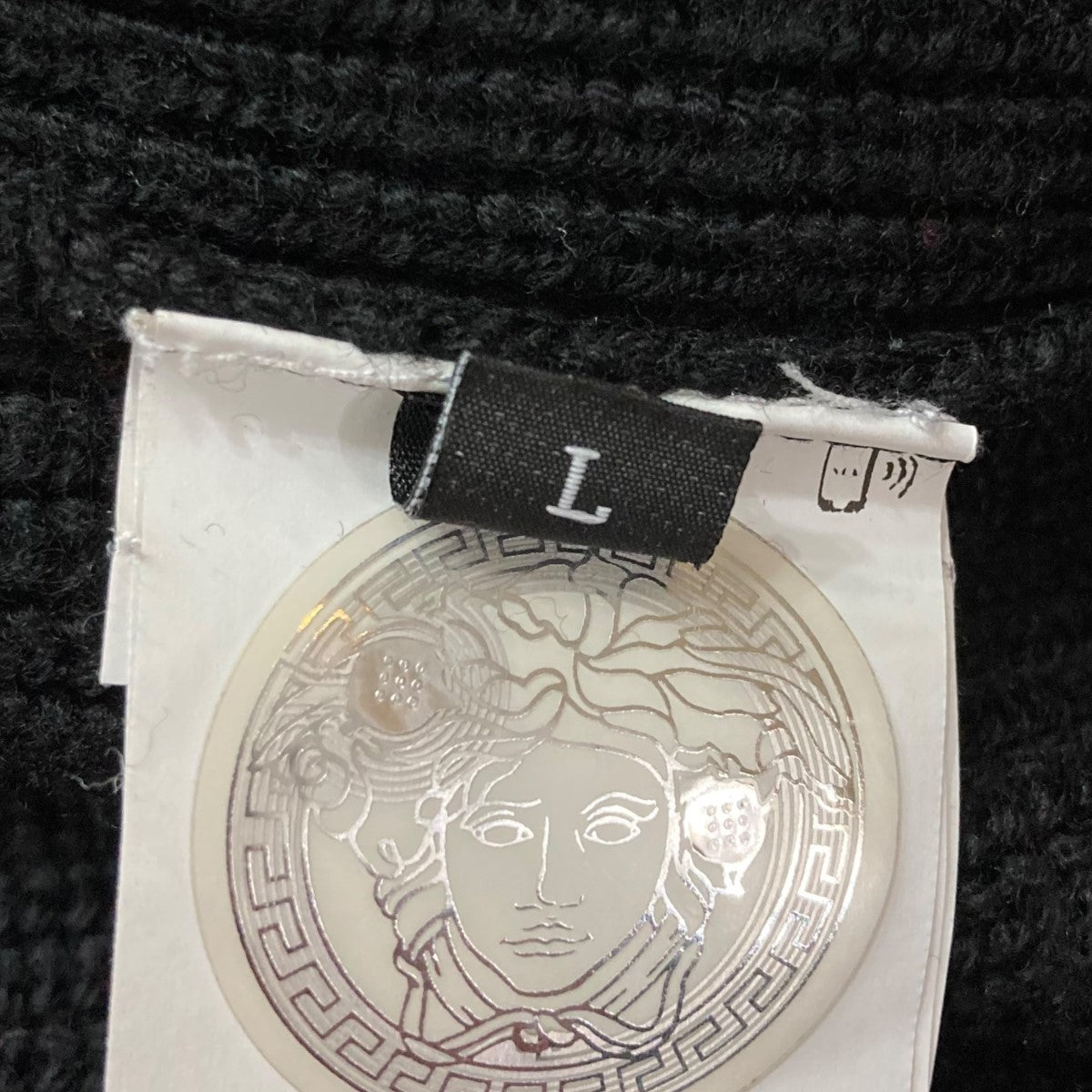 VERSACE(ヴェルサーチ) メデューサインターシャニットセーターA86464