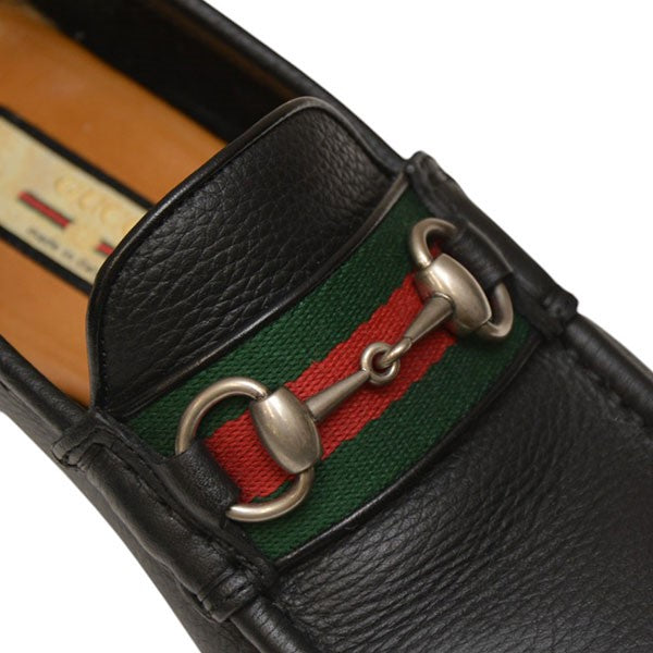 GUCCI(グッチ) シェリーライン ホースビットレザーローファー ブーツ