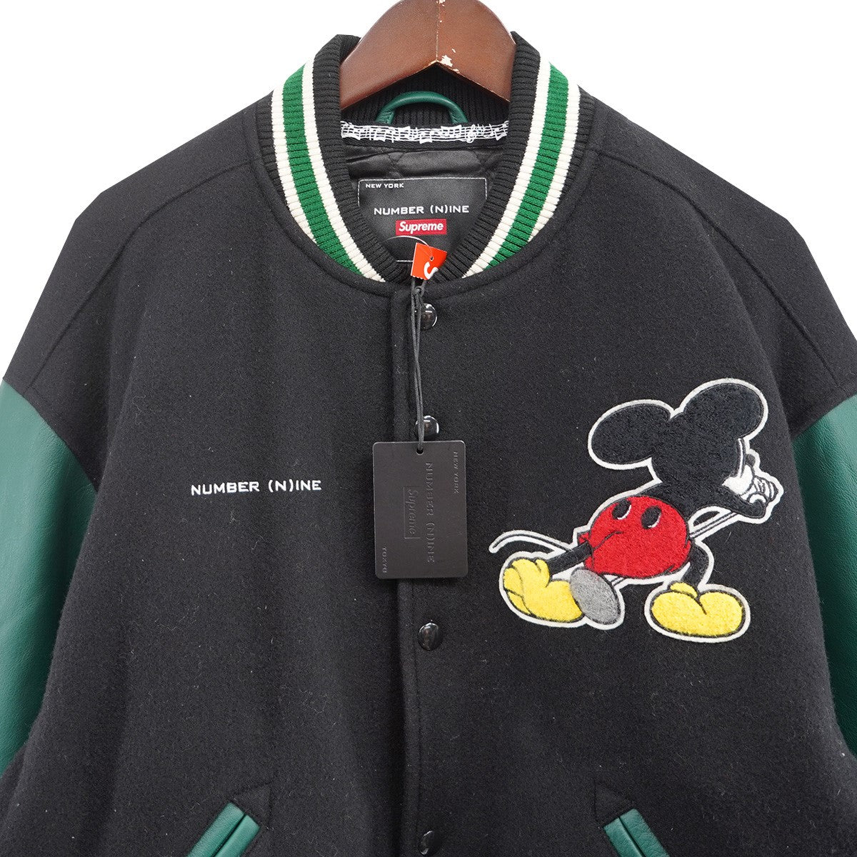 Supreme×NUMBER (N)INE 25AW Number (N)ine x Mickey Mouse Varsity