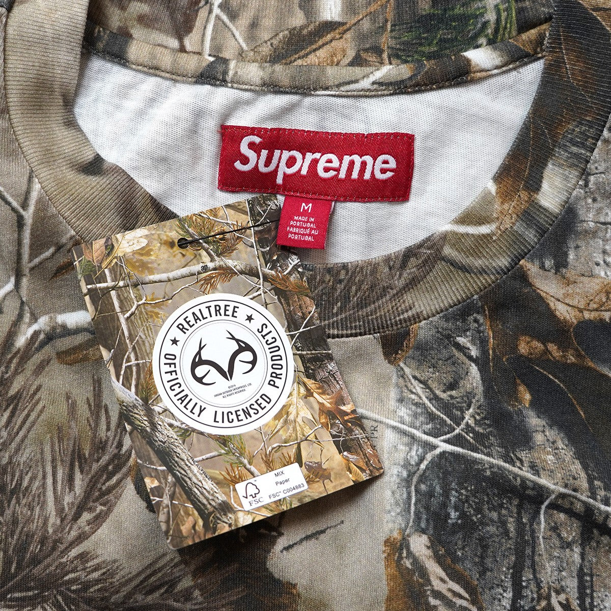 Supreme(シュプリーム) 25AW Small Box L／S Tee Realtree AP Camo
