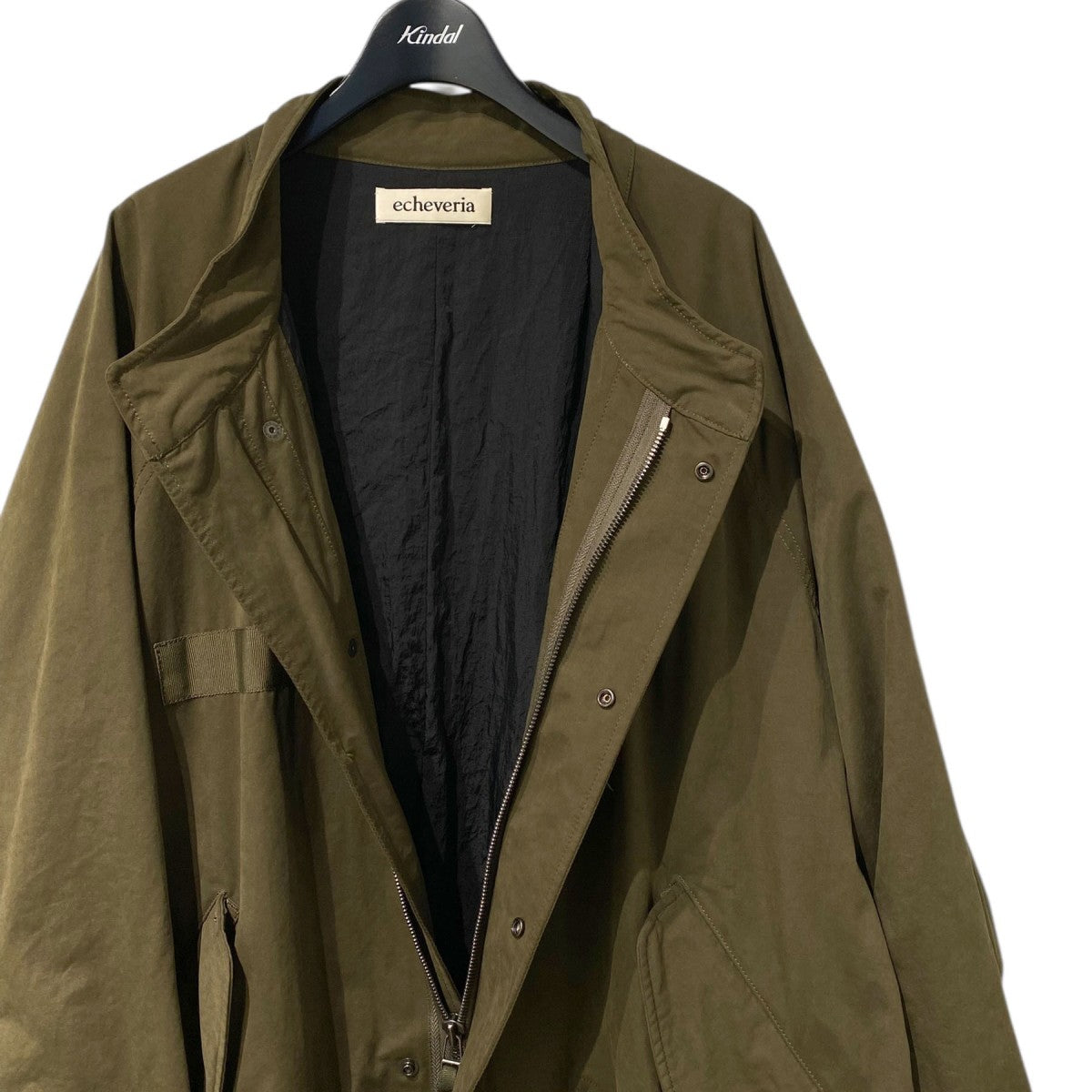 echeveria(エケベリア) waxed weather m-65 fishtail parkaワックス