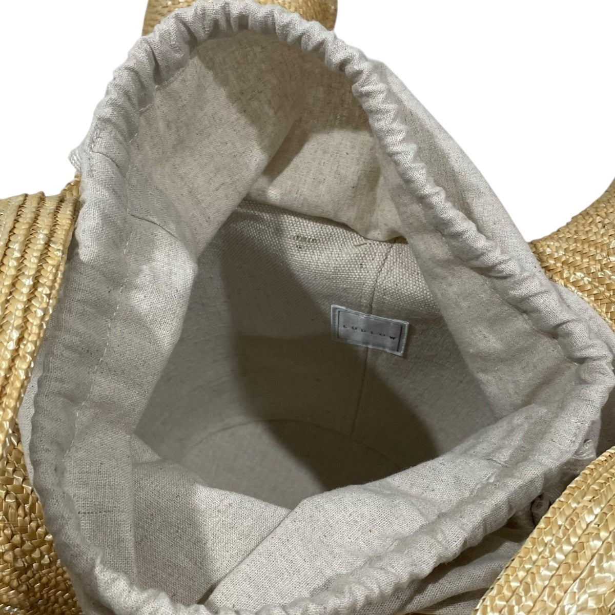 LUDLOW(ラドロー) かごバッグ フレアストローバスケット ナチュラル