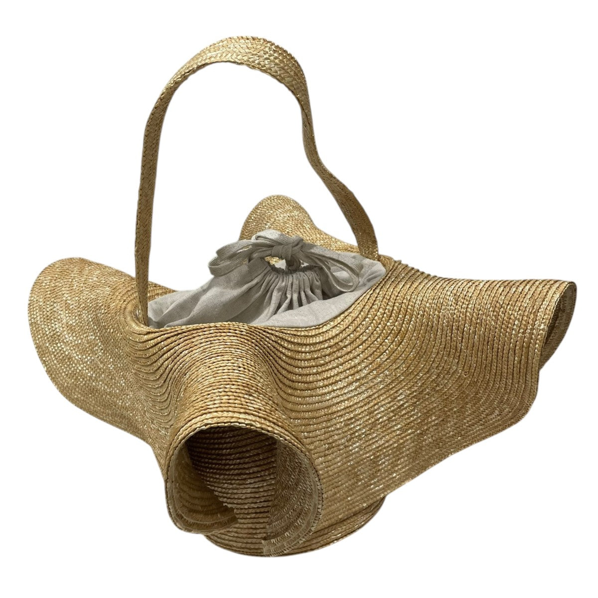 LUDLOW(ラドロー) かごバッグ フレアストローバスケット ナチュラル