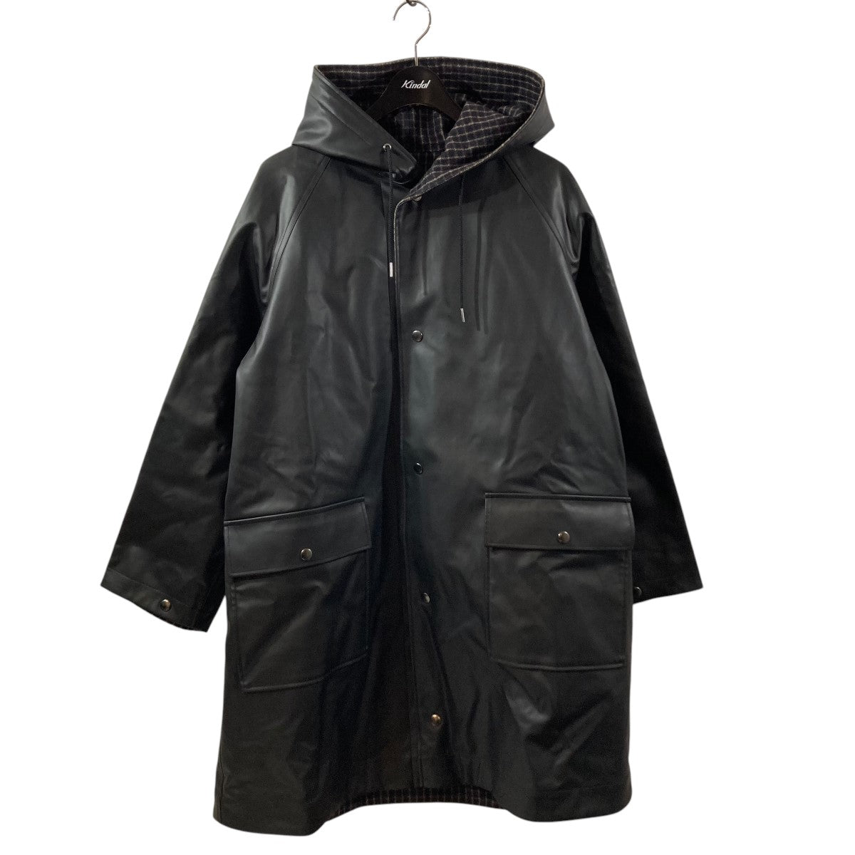 HEUGN(ユーゲン) Elmer REVERSIBLEリバーシブルフーデッドコート