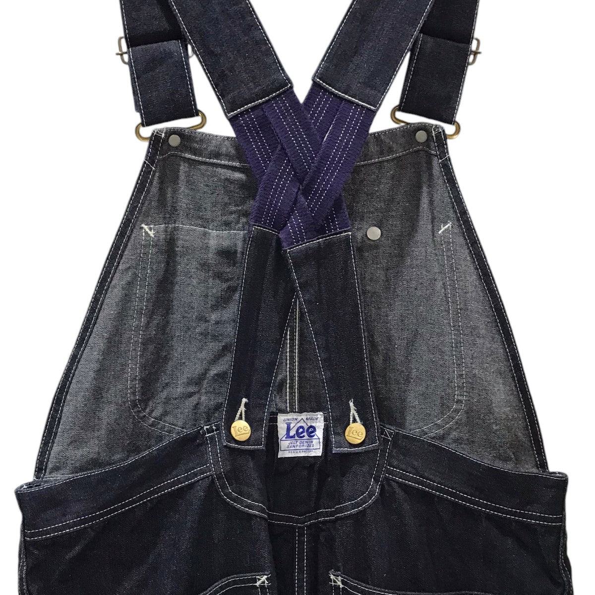 LEE×L'ECHOPPE デニムオーバーオール LOW BUCK OVERALL ローバック