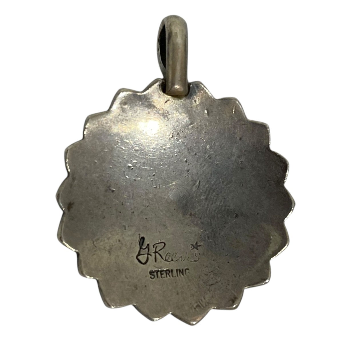 新品 インディアンジュエリー 故ゲイリーリーブス ペンダントトップ 故