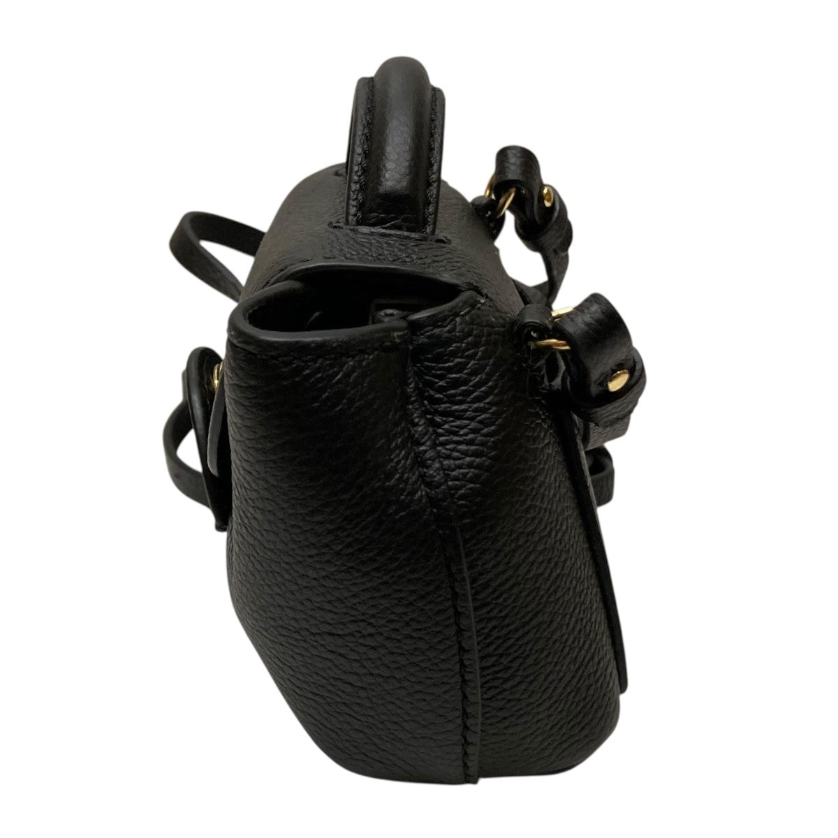 POLENE(ポレーヌ) Numero Un Microマイクロショルダーバッグ ブラック