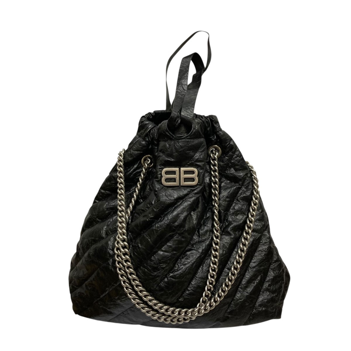 BALENCIAGA(バレンシアガ) Crushクラッシュチェーンショルダーバッグ