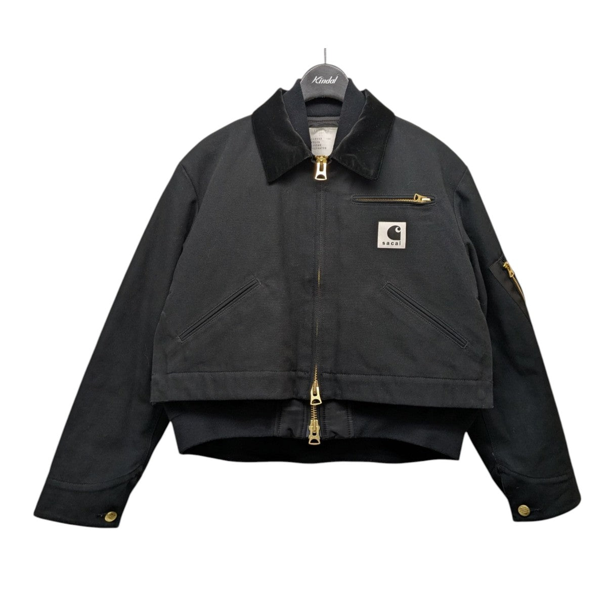 sacai×CARHARTT WIP 23AW「Canvas MA-1 Jacket Detroit」キャンバスMA